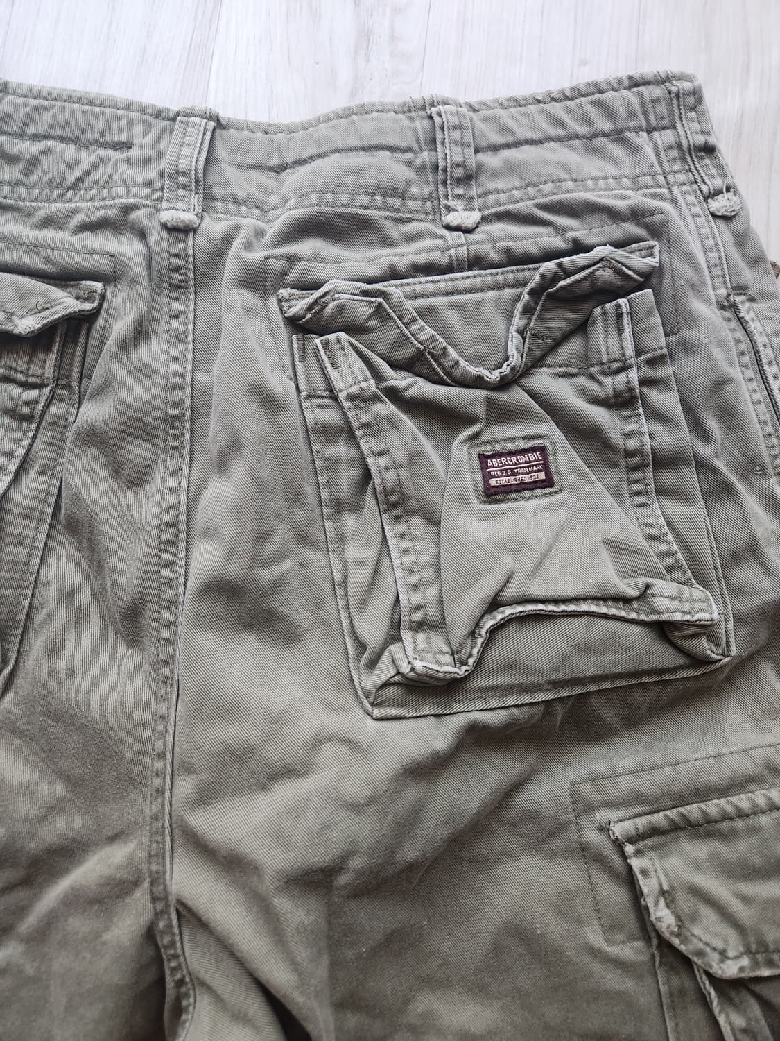 아베크롬비 워크웨어 카고팬츠 카키 30 상품이미지3