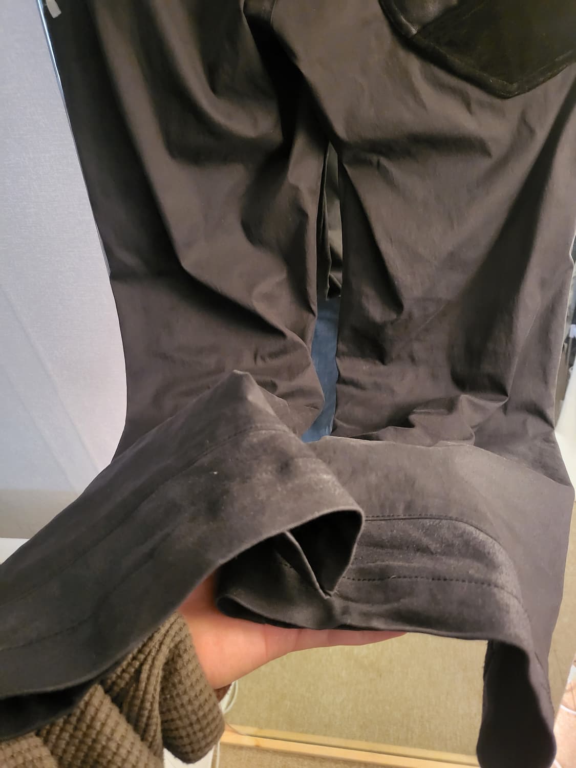 엑슬림 EP.2 시놉시스2 팬츠 블랙 1사이즈 상품이미지5