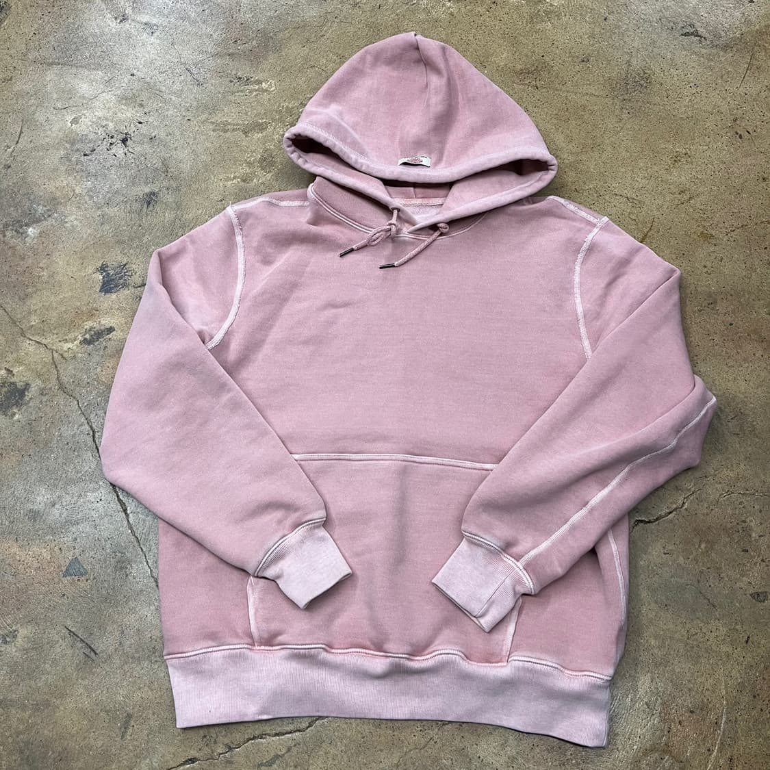 [정품] 웬즈데이오아시스 핑크색 후드티 b10 상품이미지2