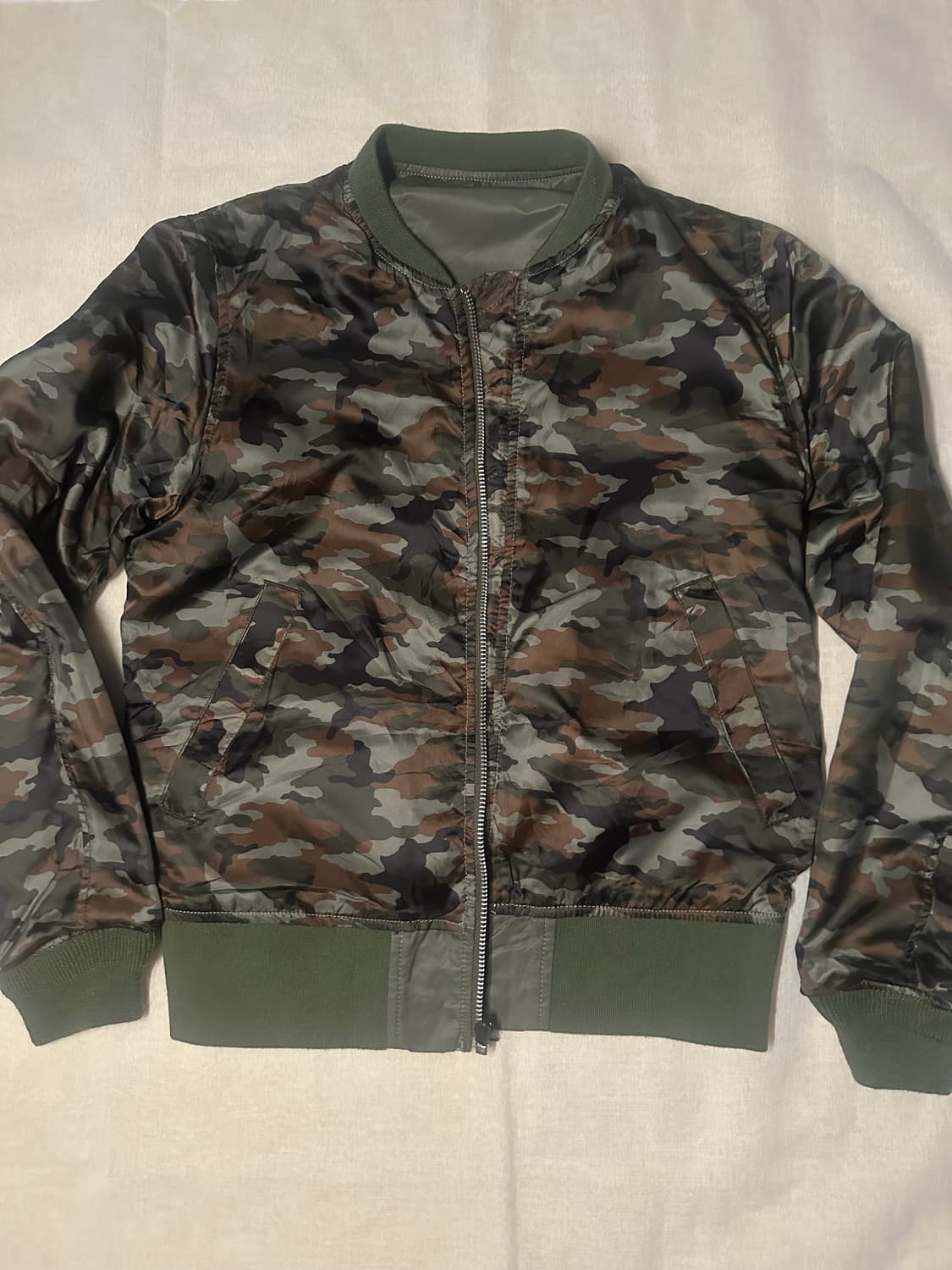 리버시블 ma-1 항공점퍼 상품이미지2