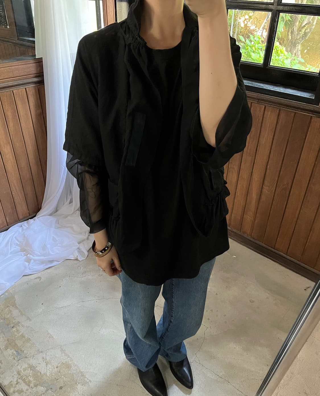 COMME DES GARCONS see-through jaket 상품이미지2