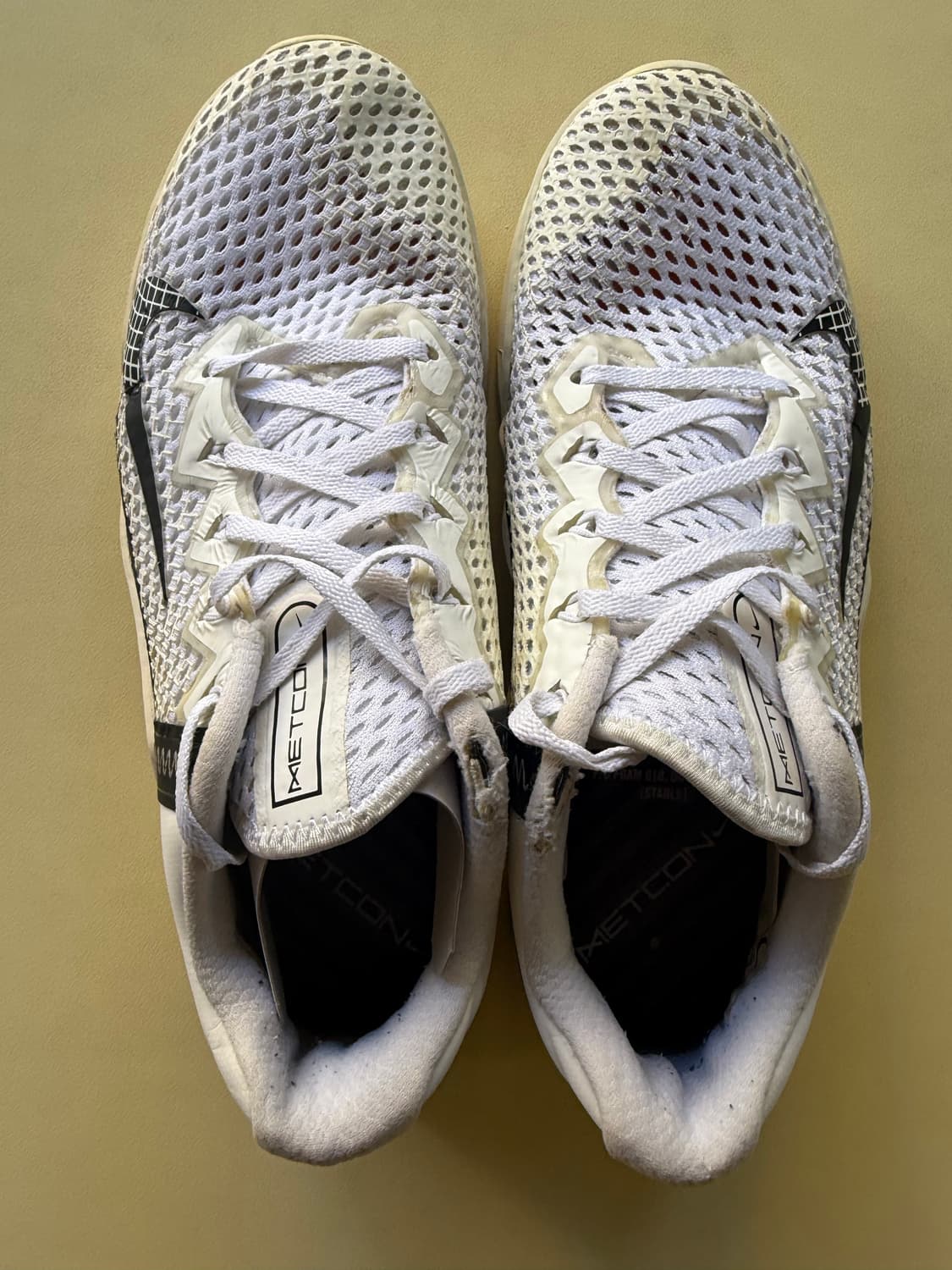 나이키 메트콘6 한정판 오프화이트 270 웨이트트레이닝화 상품이미지2