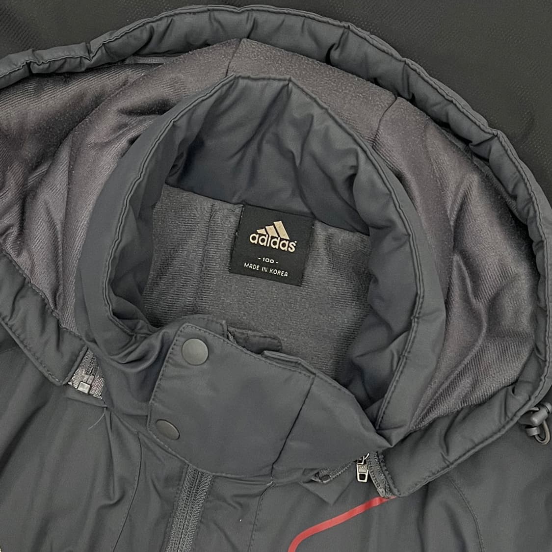 아디다스 포모션 패디드 후드 점퍼 100 상품이미지3