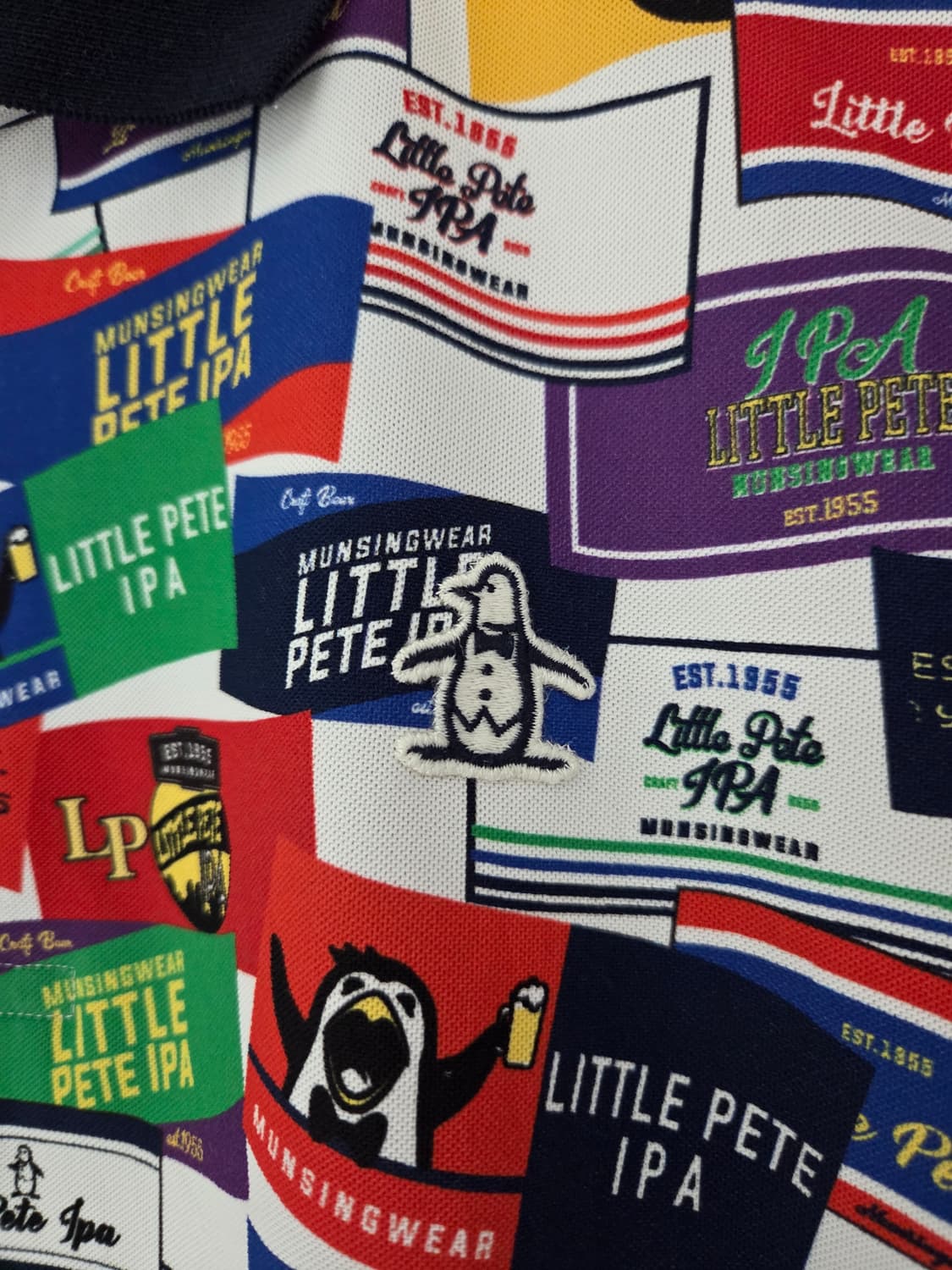 먼싱웨어 유니크패턴 골프웨어(일본판,100사이즈) 상품이미지5