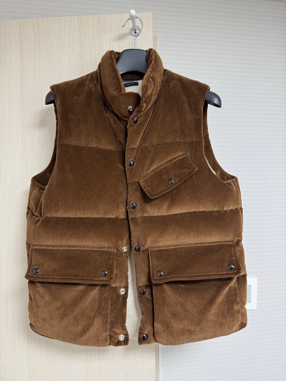 드레익스 코듀로이 다운 베스트 40 상품이미지1