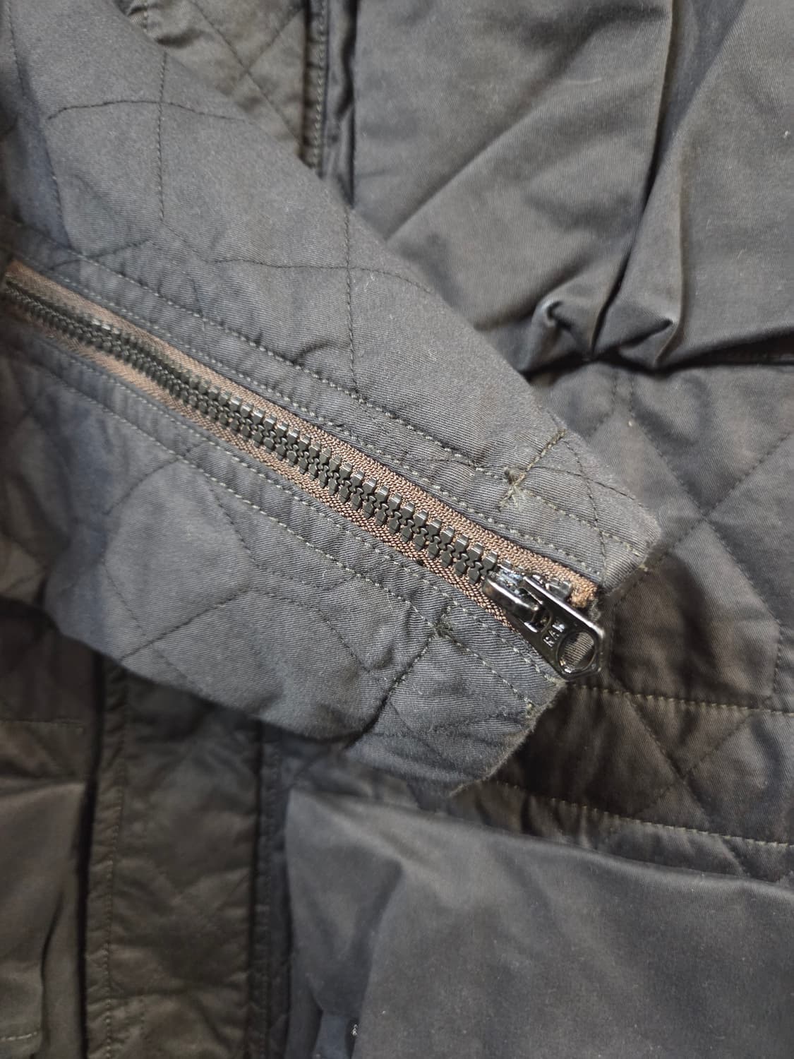 G-STAR프리미엄 트윌 원단의 경량 퀼팅 후드 자켓(S) 상품이미지5