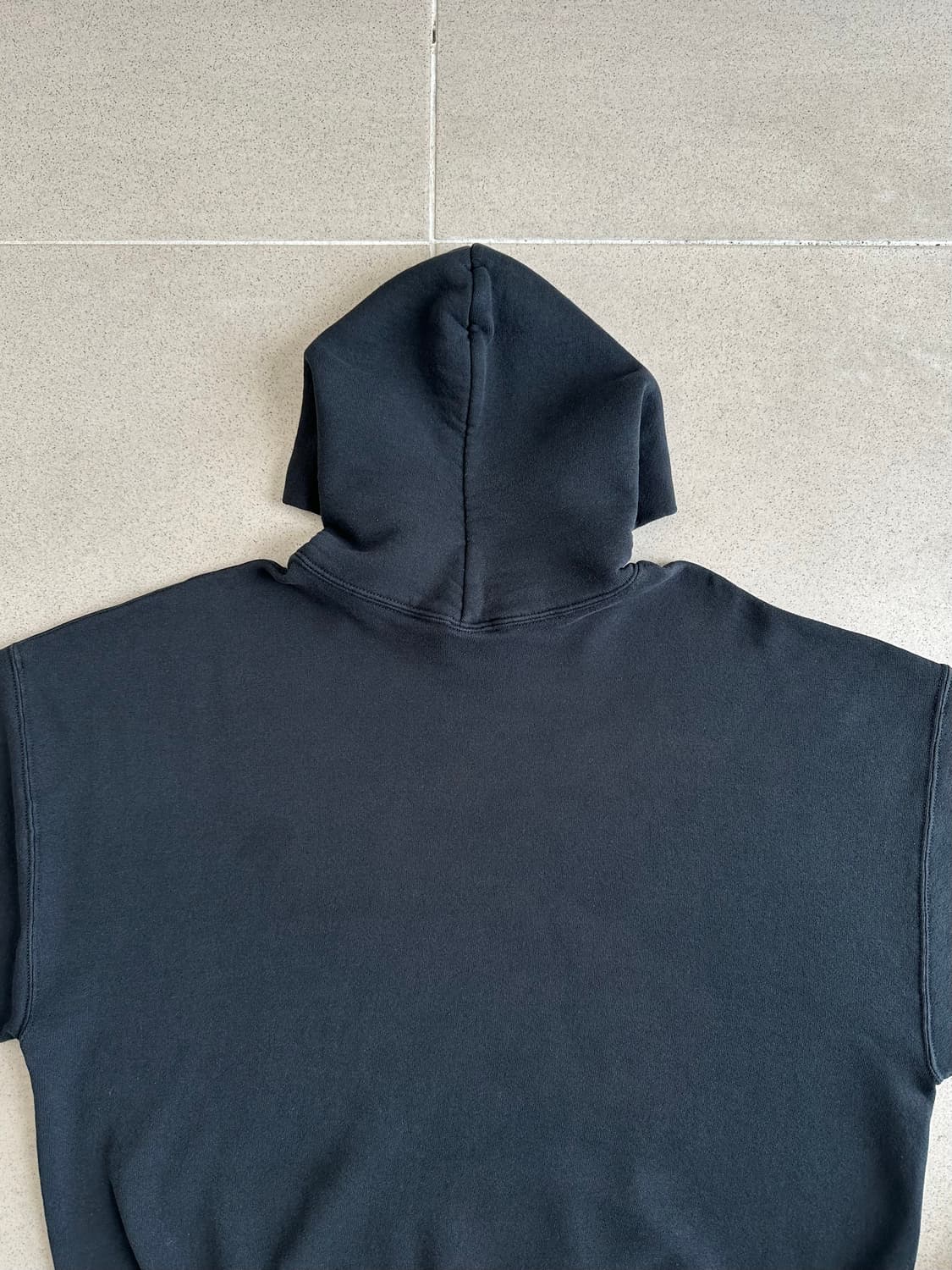 90s 빈티지 러셀 후드 블랙 XXL 상품이미지4