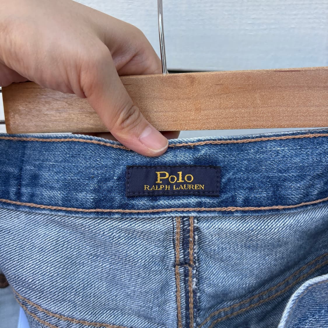 Polo 폴로 데님 미니 스커트 상품이미지5