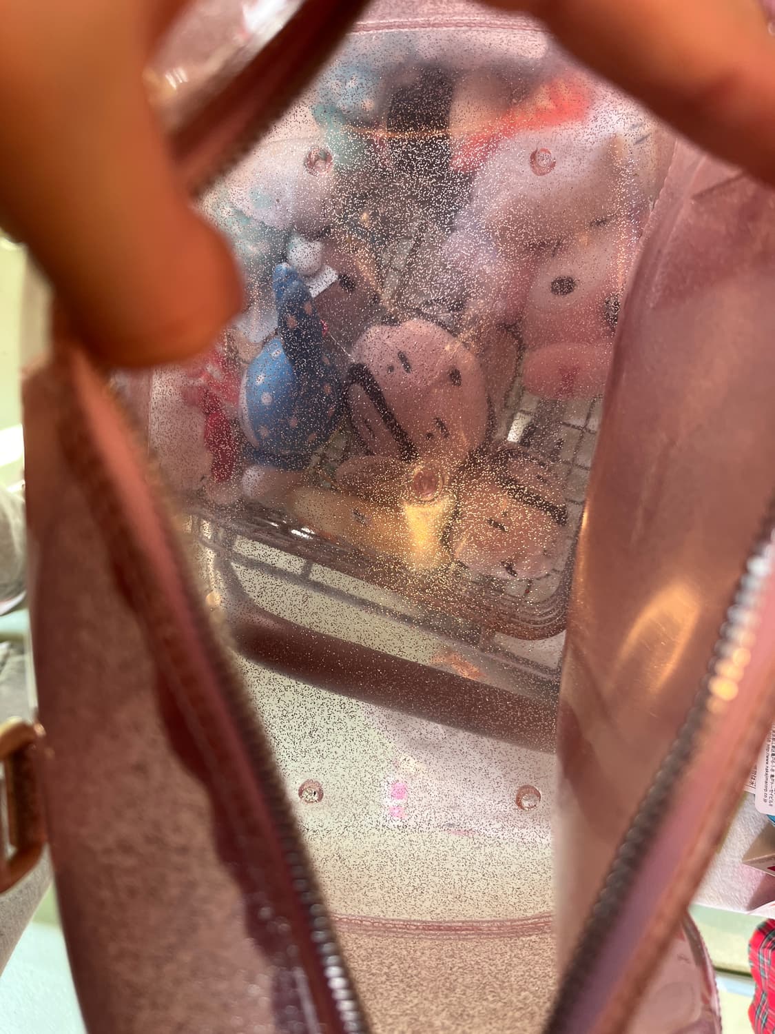 Furla 핑크 글리터 캔디백 🩰 상품이미지5