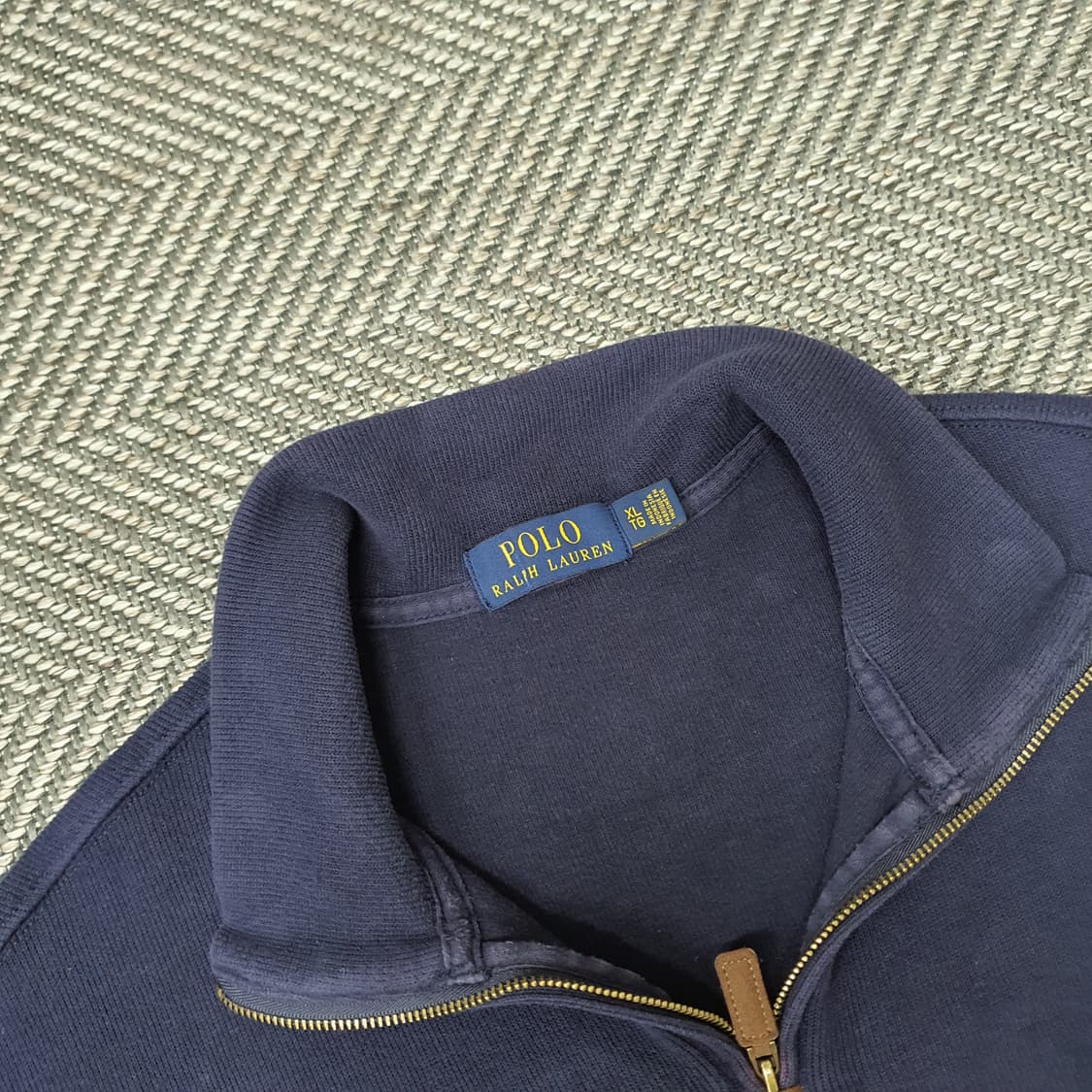 폴로 랄프로렌 하프집업 긴팔티 남자110~115 상품이미지2