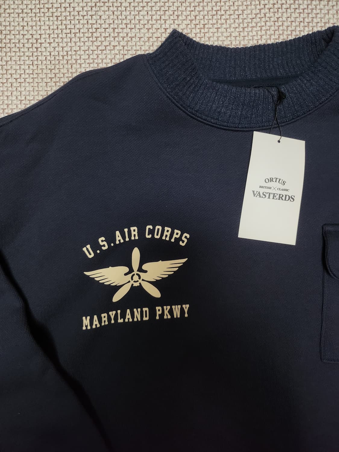 올투스바스터즈 U.S 에어 맨투맨 M 새상품 상품이미지4