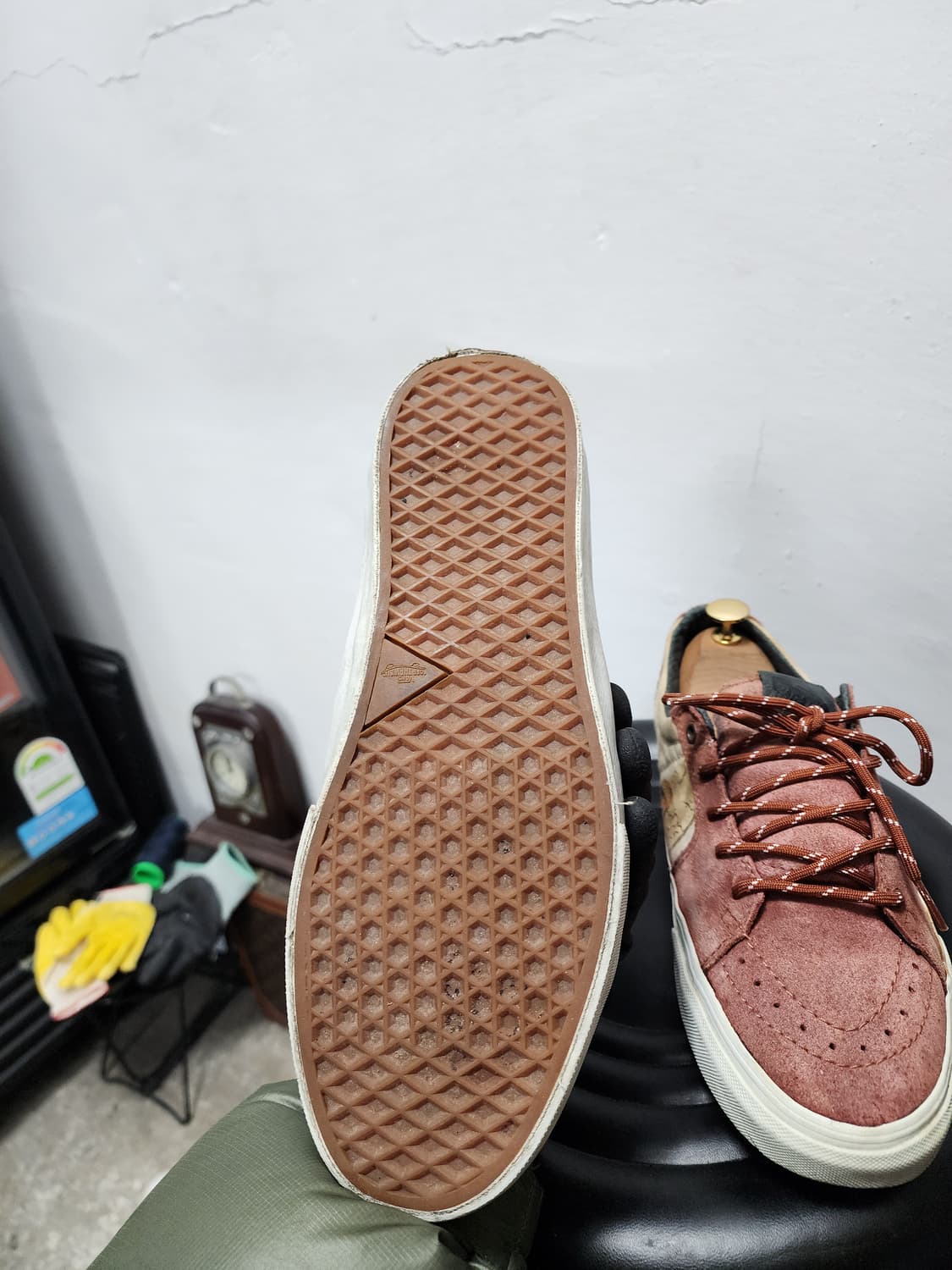 반스 스웨이드 스니커즈 브라운 상품이미지6