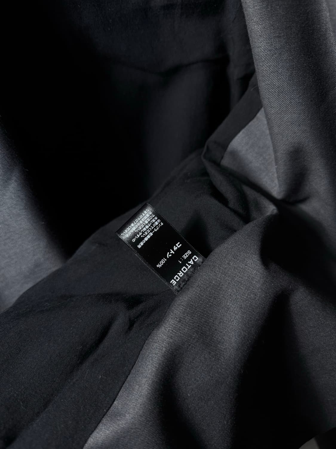 CATORCE Asymmetric Drape Jacket 상품이미지8