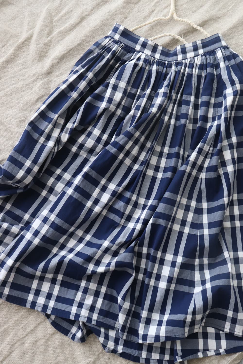 [Beams Boy] Blue Check Skirt 상품이미지9