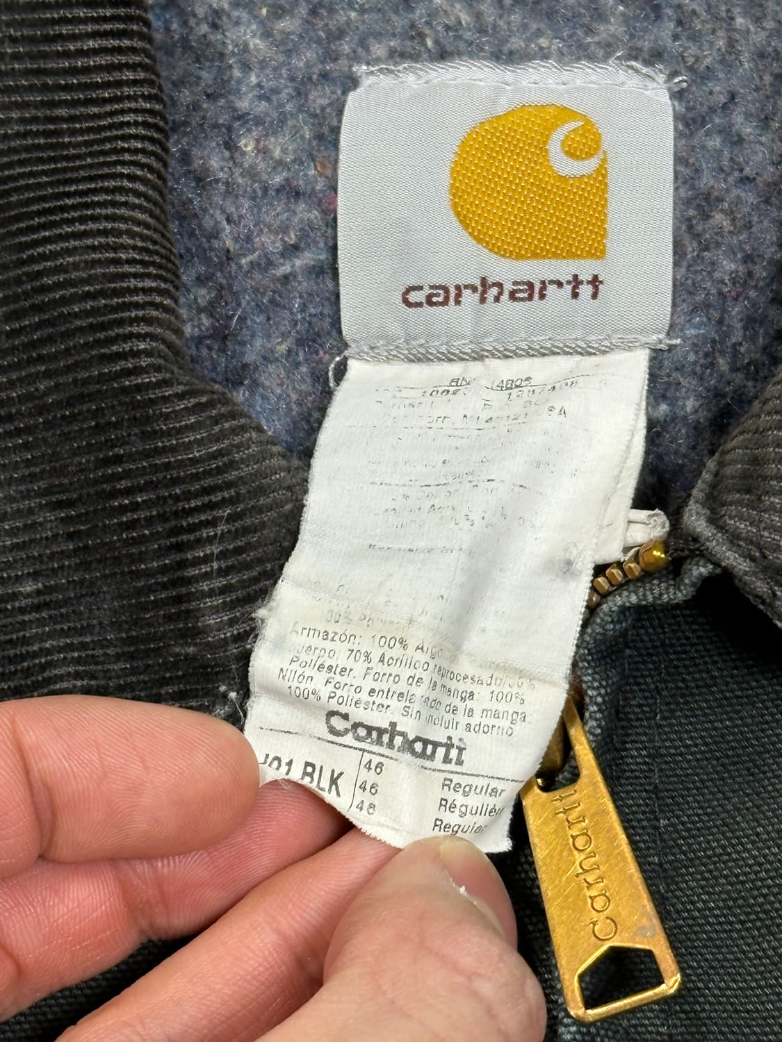 칼하트 J01 BLK (46) 상품이미지3