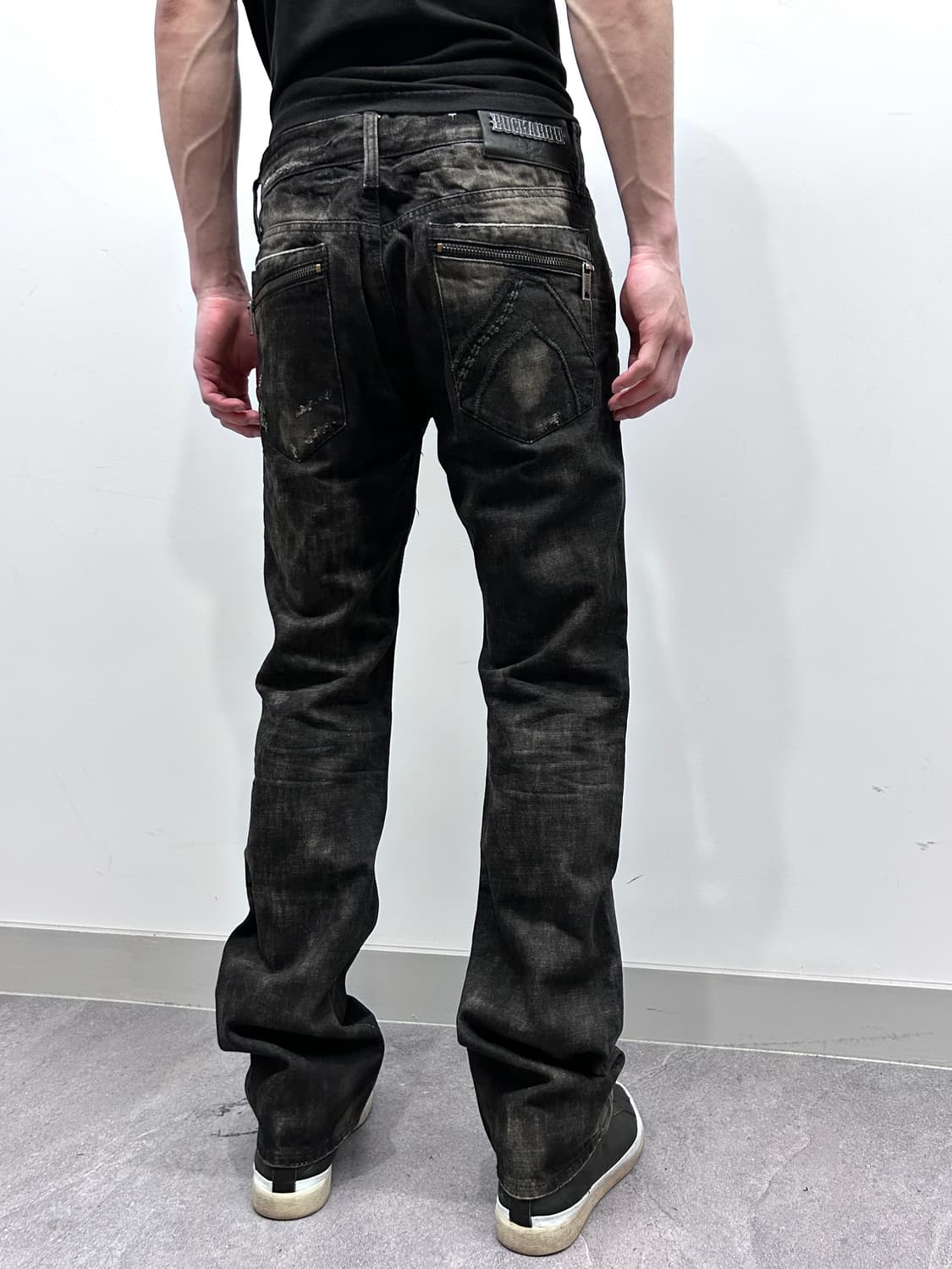 버커루 하드 워싱 디스트레스드 데님  상품이미지4