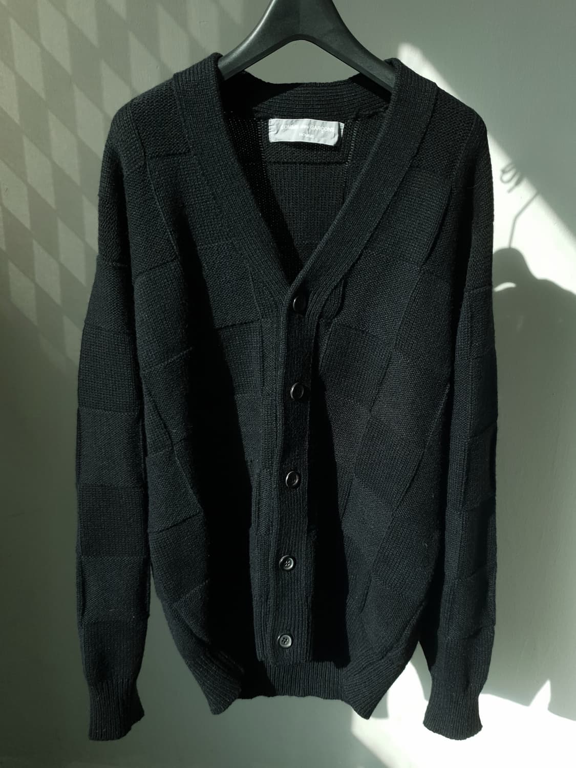 90s Comme Des Garcons Patchwork cardigan 상품이미지2