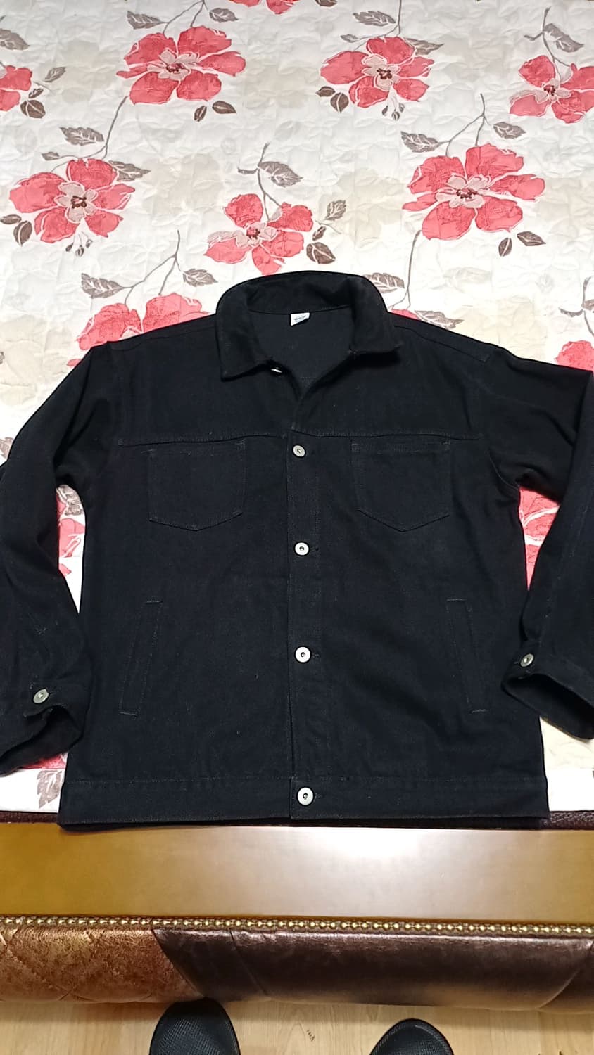 파르티멘토 블랙데님자켓 100 가슴58 기장70 상품이미지1