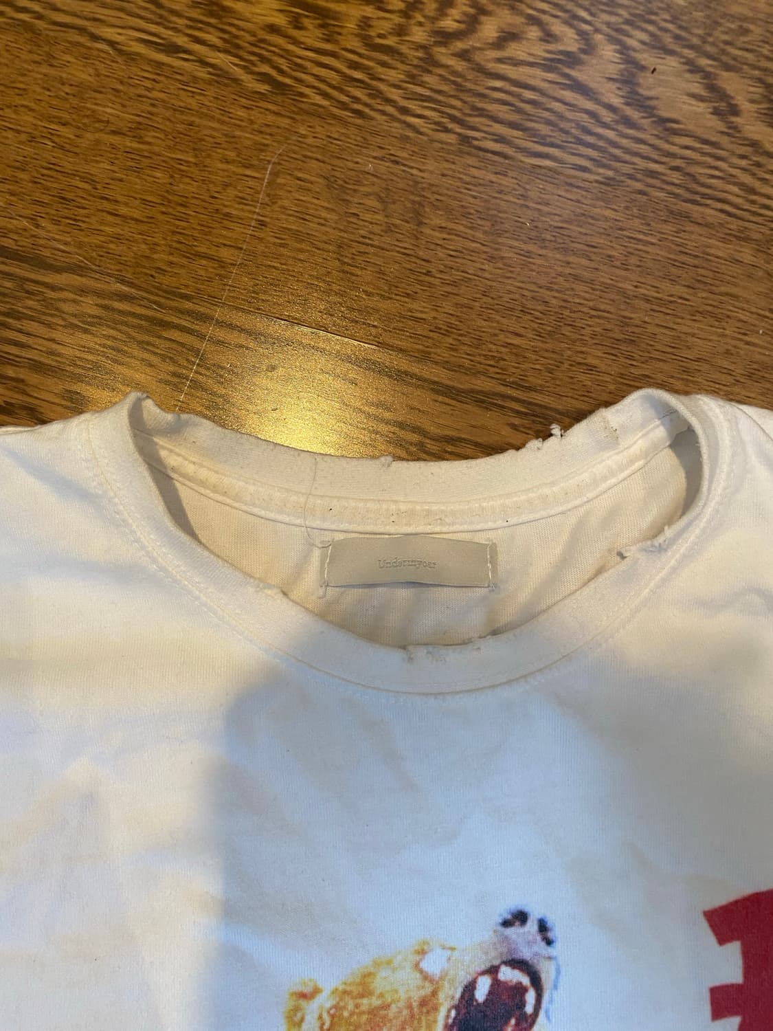 언더마이카 예토환생 티셔츠 화이트 1사이즈 상품이미지2