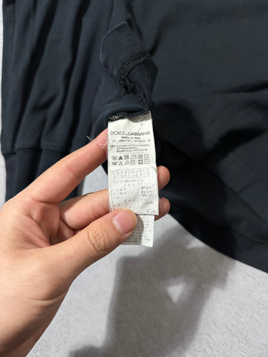 돌체앤가바나 제임스딘 프린트 롱슬리브 상품이미지7