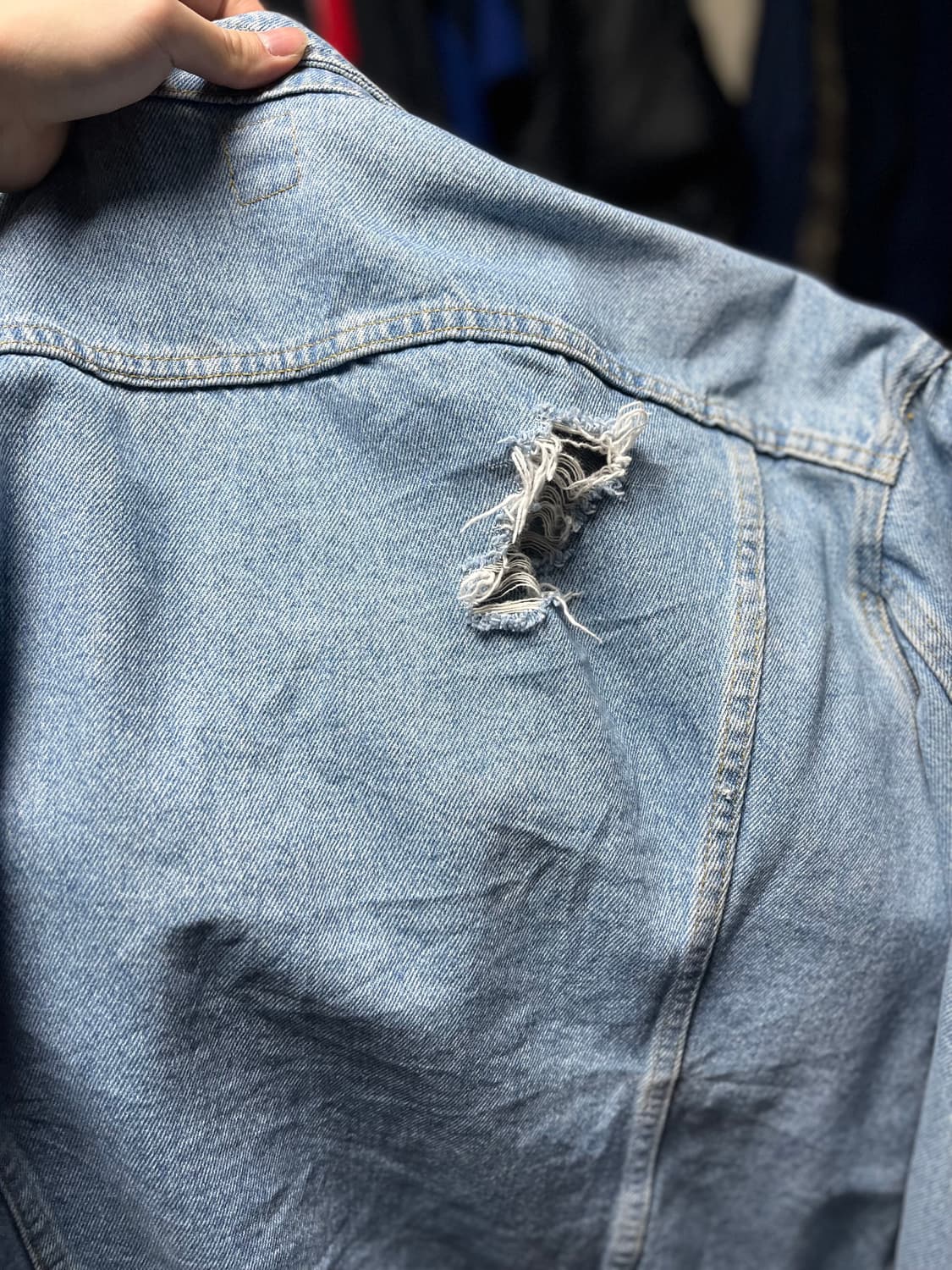 Lee 빈티지 데님 자켓 상품이미지4