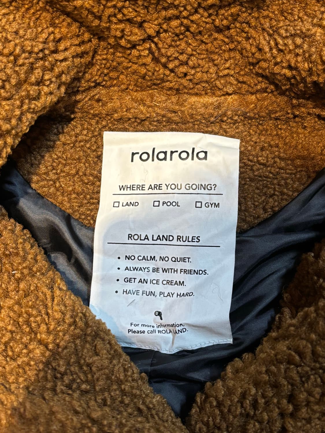 로라로라rolarola 뽀글이 부클 후드 롱 코트 상품이미지4