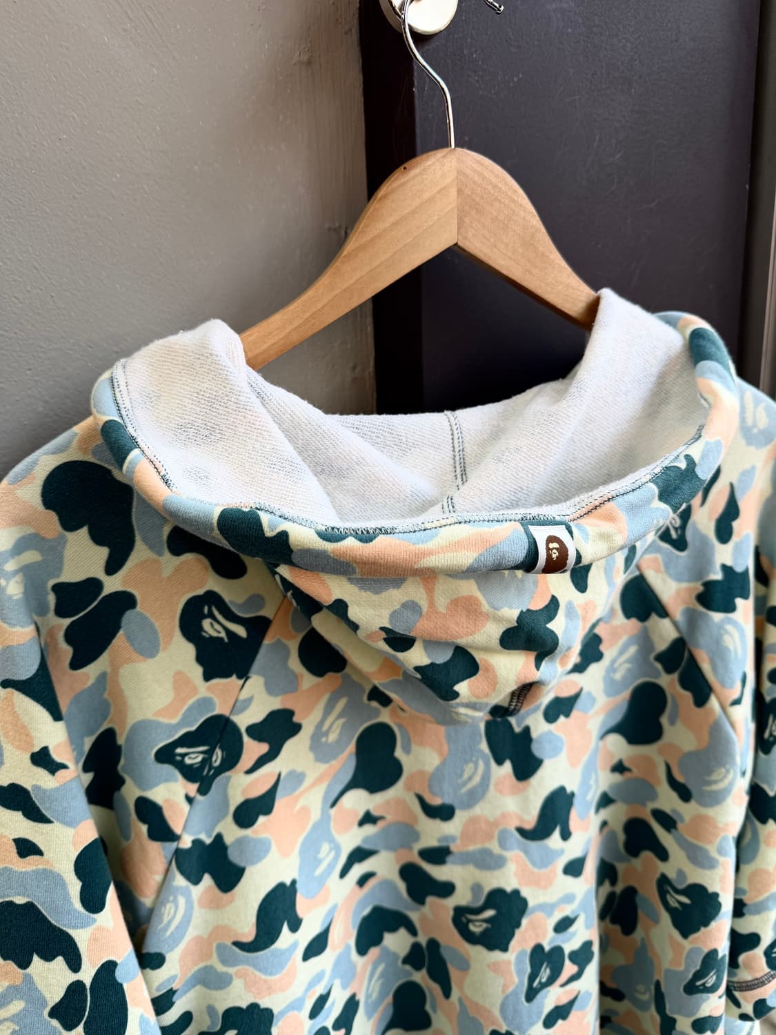 F/ 베이프 카모 판초 망토 상품이미지7