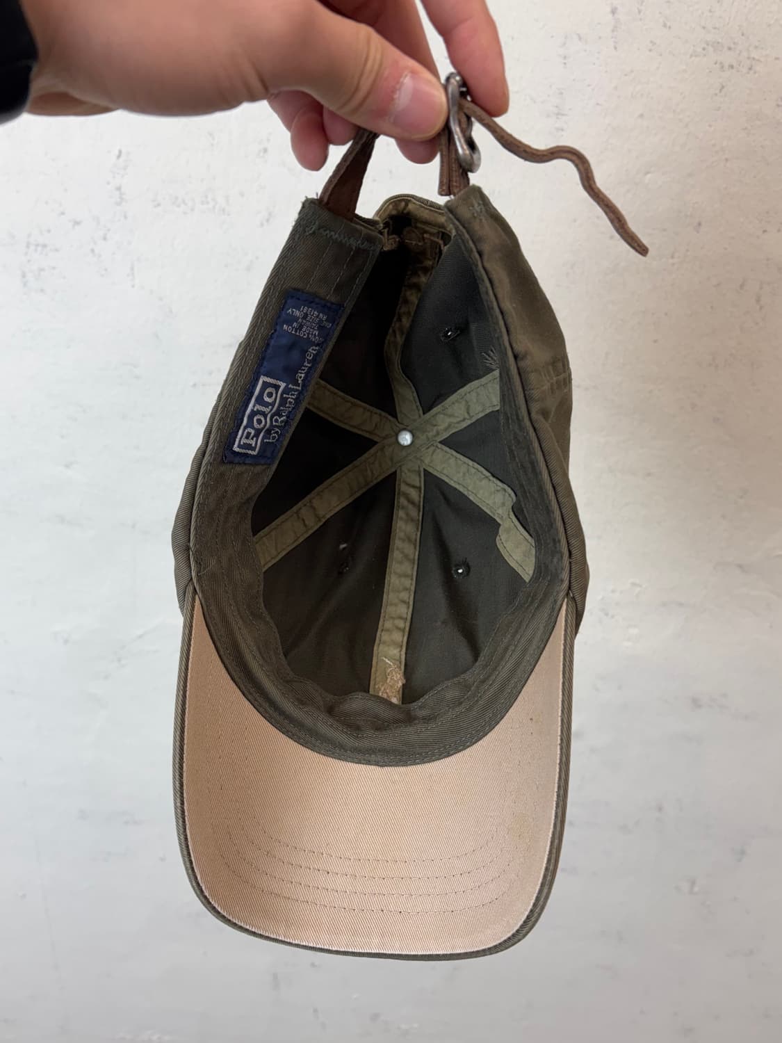 폴로랄프로렌 빈티지 카키 볼캡 상품이미지3