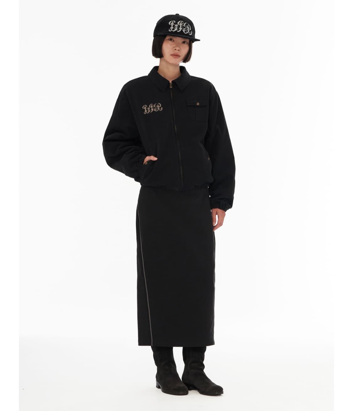 웰빙익스프레스 자켓 블랙 S 상품이미지2