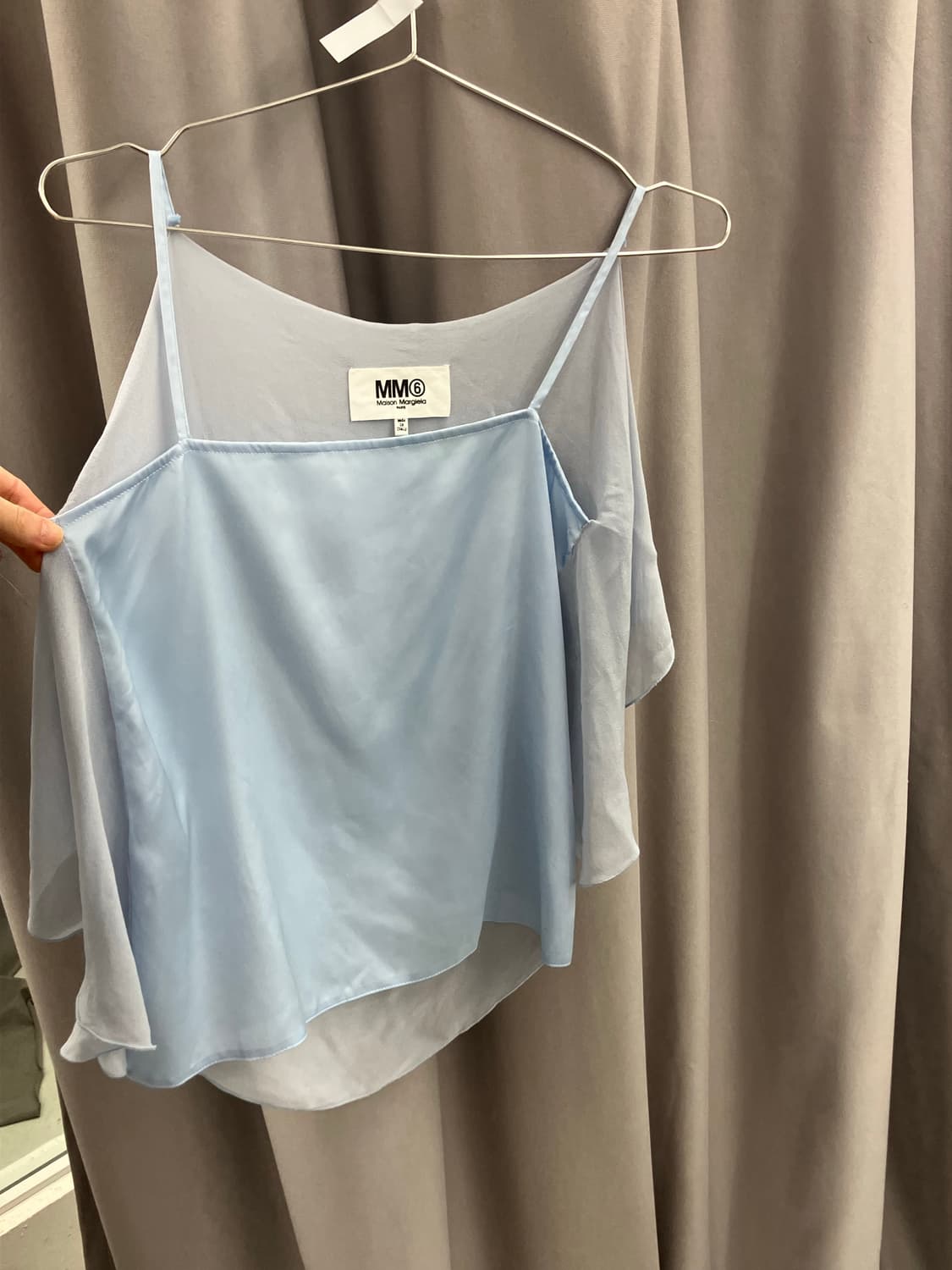 메종 마르지엘라 실크 쉬폰 슬리브 상품이미지1