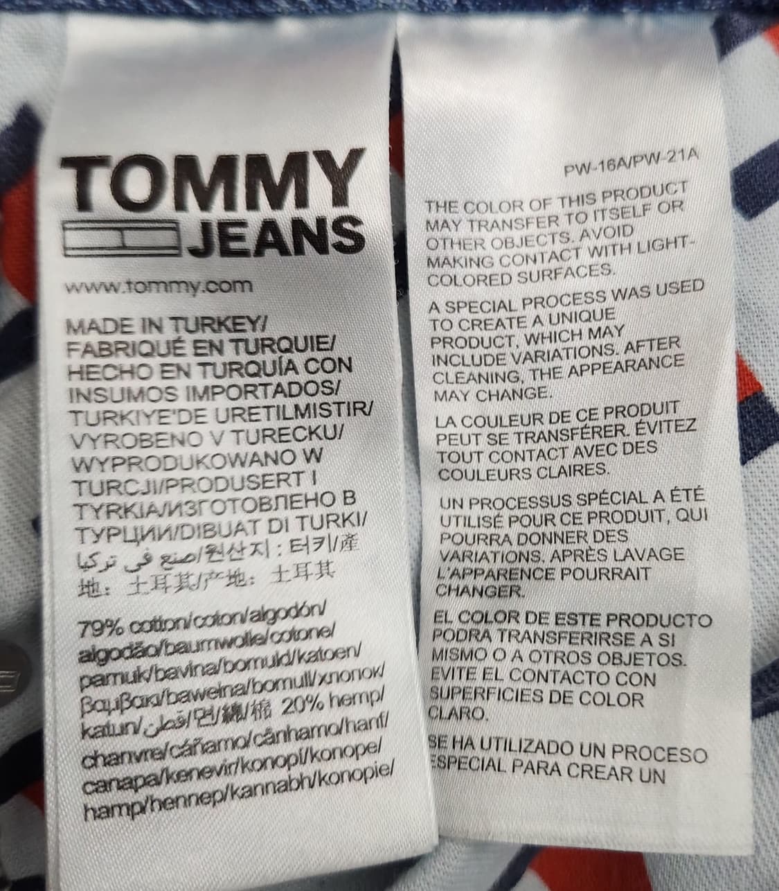 타미힐피거 32인치 데님팬츠 청바지 상품이미지5