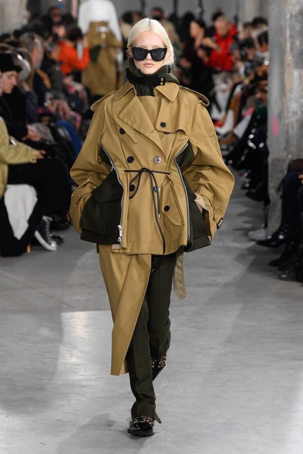 사카이 트렌치 코트 숏 상품이미지2