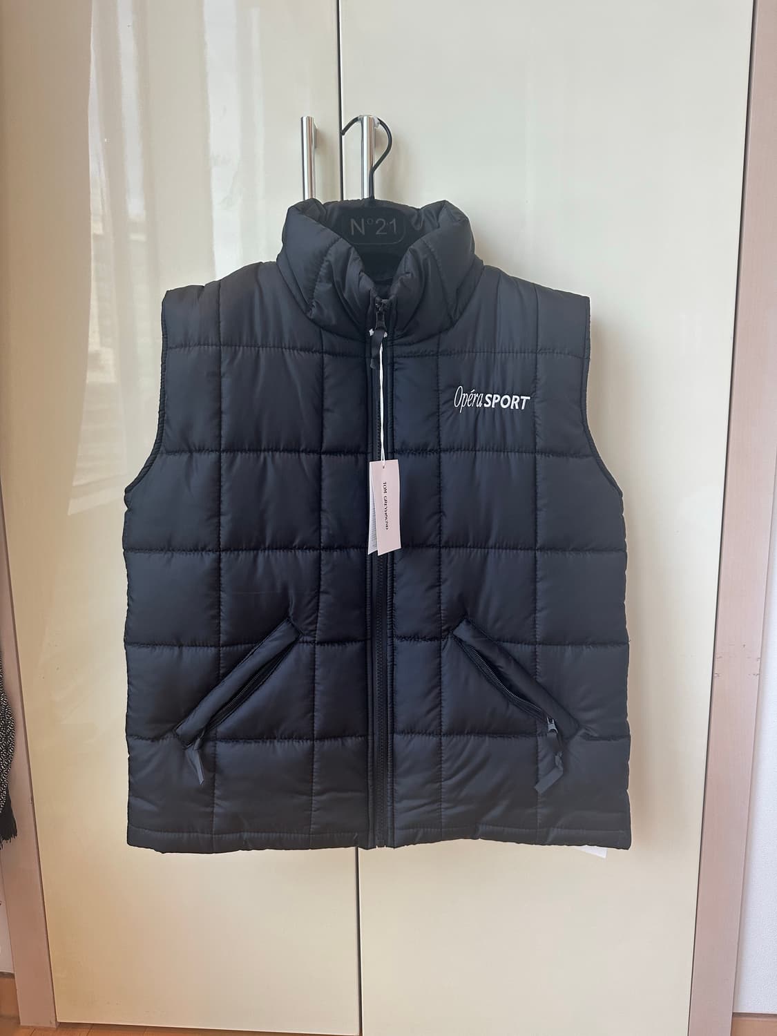 오페라 스포츠 OperaSPORT 마리오 패딩 베스트 XS 블랙 (미사용 상품이미지3