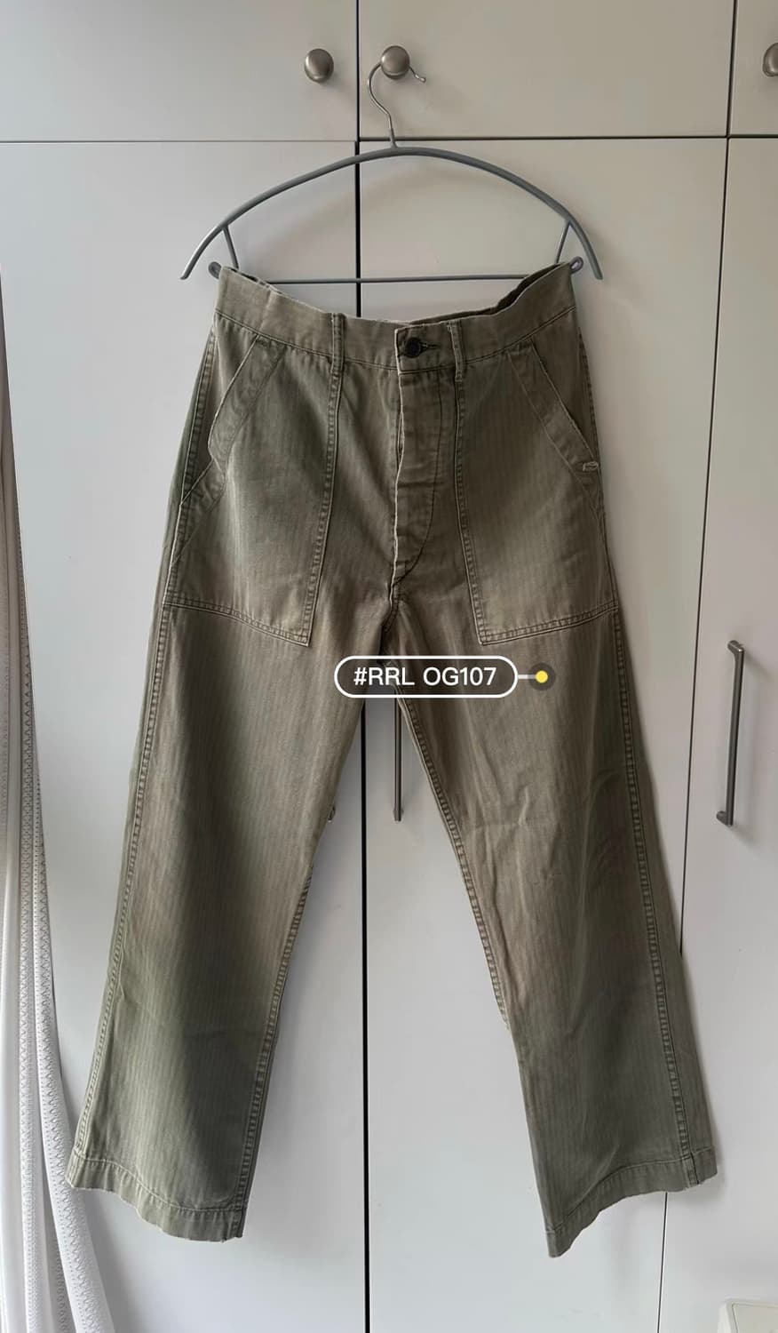 rrl 더블알엘 헤링본 og107 퍼티그 상품이미지1