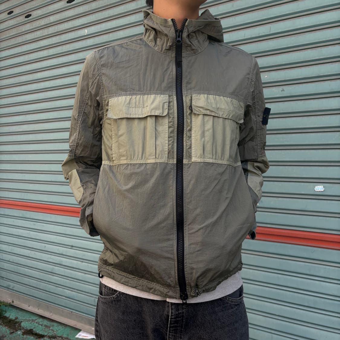 19fw 스톤아일랜드 메탈 워트로 립스탑 자켓 상품이미지1