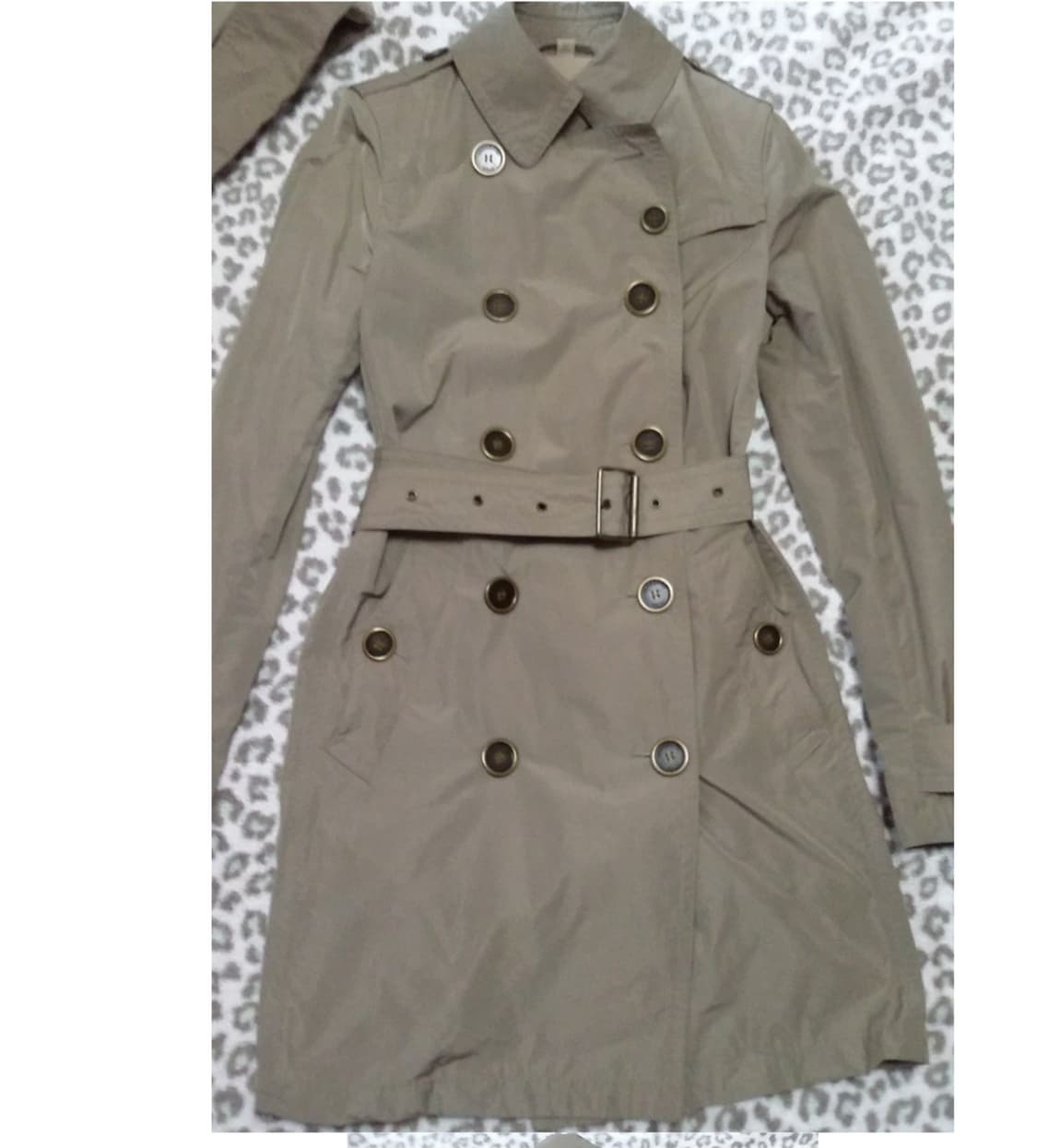 버버리 발모랄 타프타 트렌치 정품 윤은혜 uk4 us2  상품이미지2
