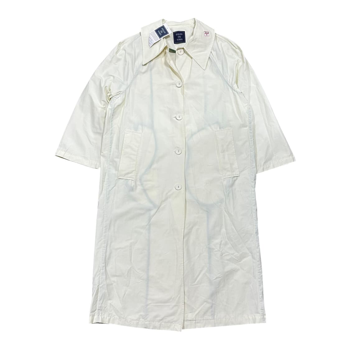 ✨ (새상품) 살롱드욘 나일론 코튼 트렌치 코트 상품이미지1