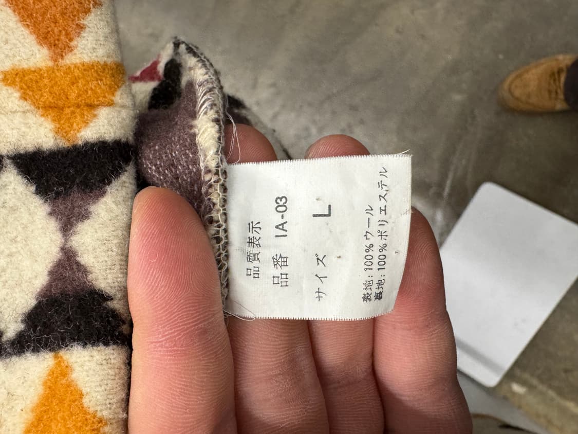 Red Mountain 나바호 패턴 울 셔츠 자켓 L 상품이미지5