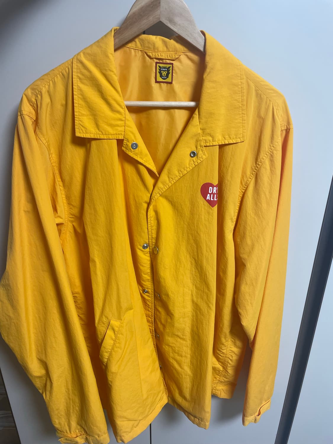 휴먼메이드 옐로우 코치자켓 L 상품이미지1