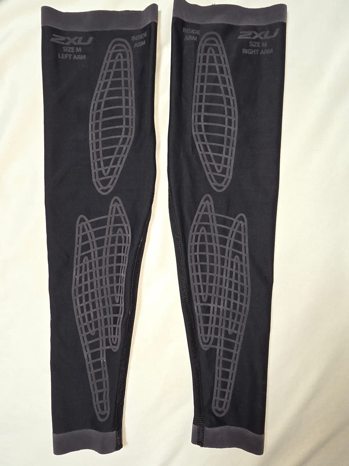2XU 포스 컴프레션 암가드 블랙/골드 M 농구 헬스 골프 상품이미지8