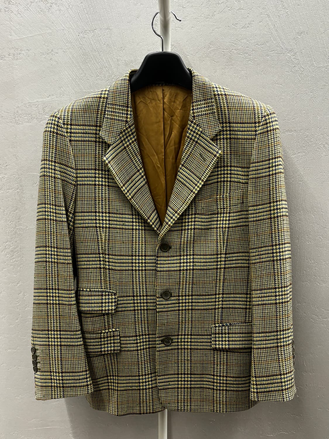 Acquaviva 체크 패턴 남성 자켓 95 (IT 46) 상품이미지2