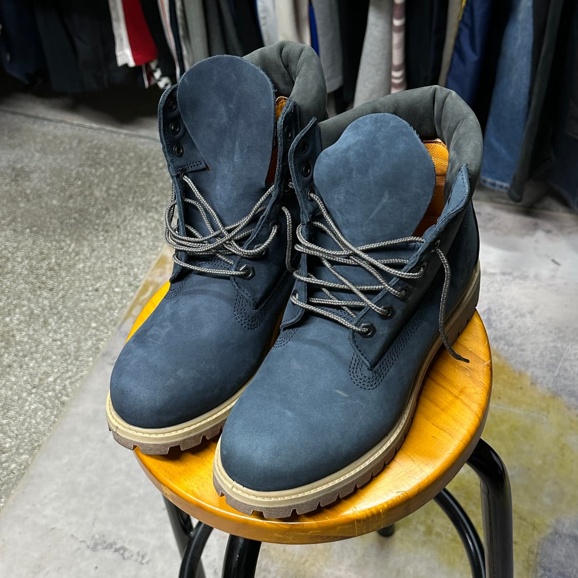 팀버랜드 6인치 워커 네이비  상품이미지1