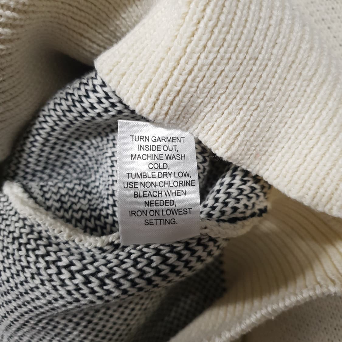 실측 2XL) 에센셜 피어오브갓 풀오버 오트밀 크림 니트 후드티희귀 상품이미지6