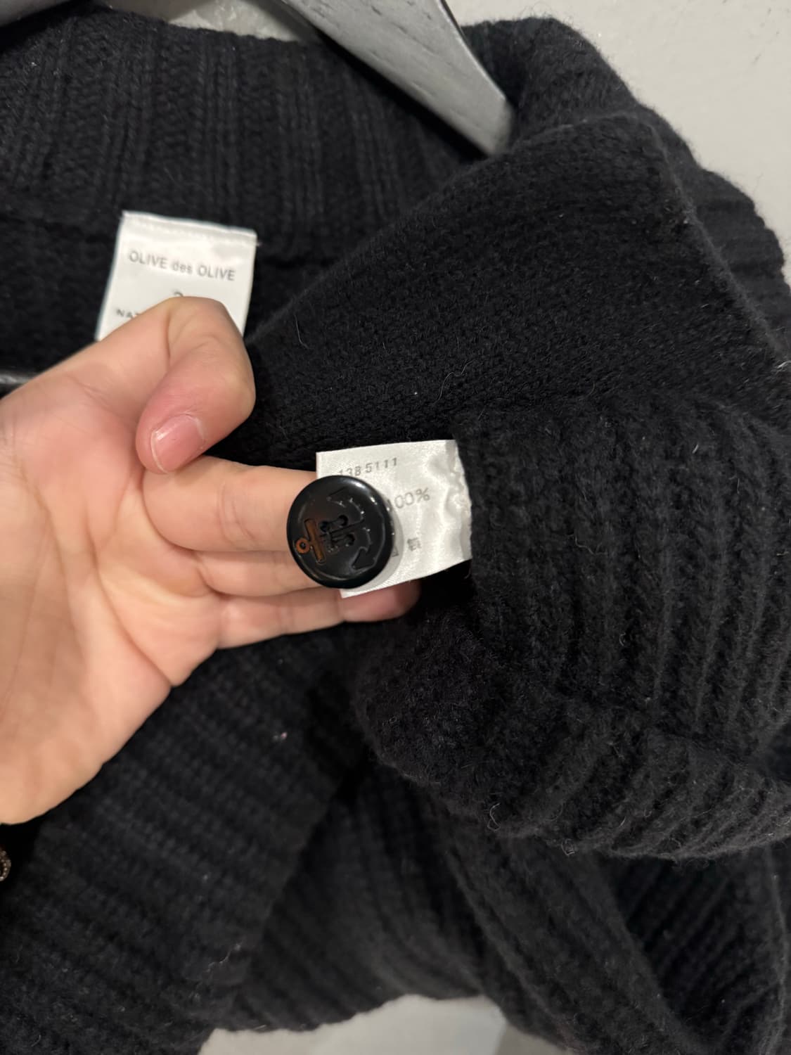 Olive des Olive 더블 니트 가디건  상품이미지8