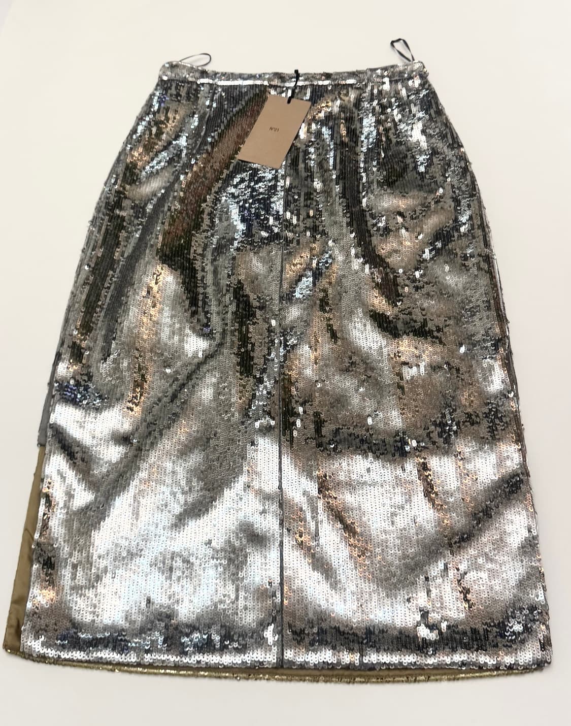 N°21 (NO21) 뉴메로 벤티우노 넘버 21 의 쉬퀸 (스팽글) 미디 상품이미지3