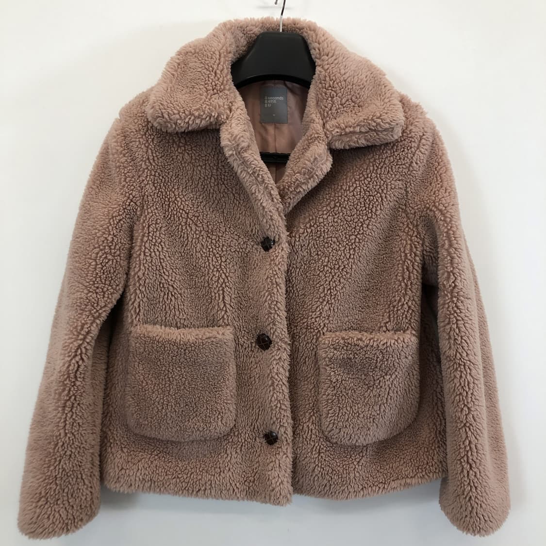 8세컨즈 뽀글이 후리스점퍼 M 상품이미지1