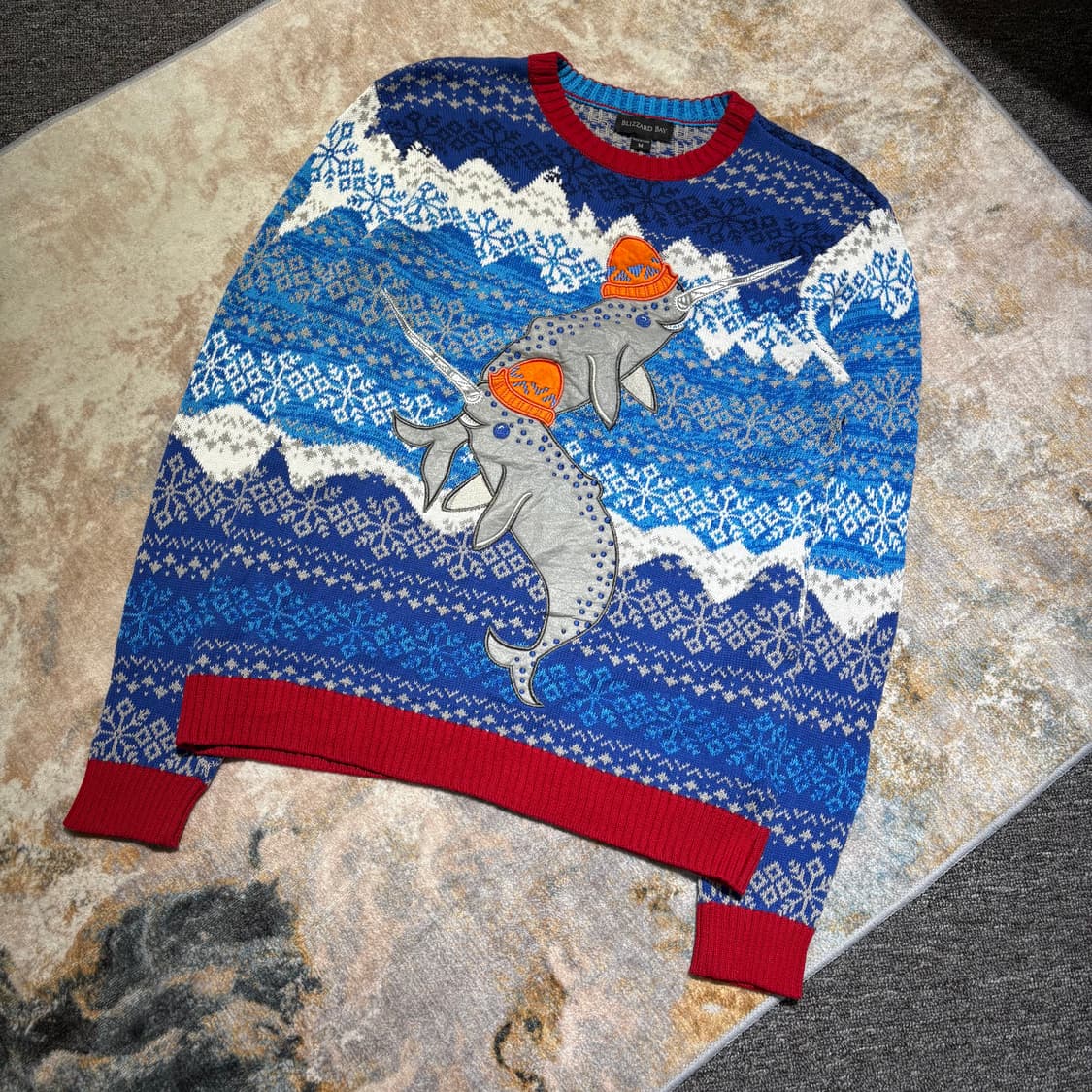 BLIZZARD BAY usa빈티지 크리스마스 울 니트 상품이미지1