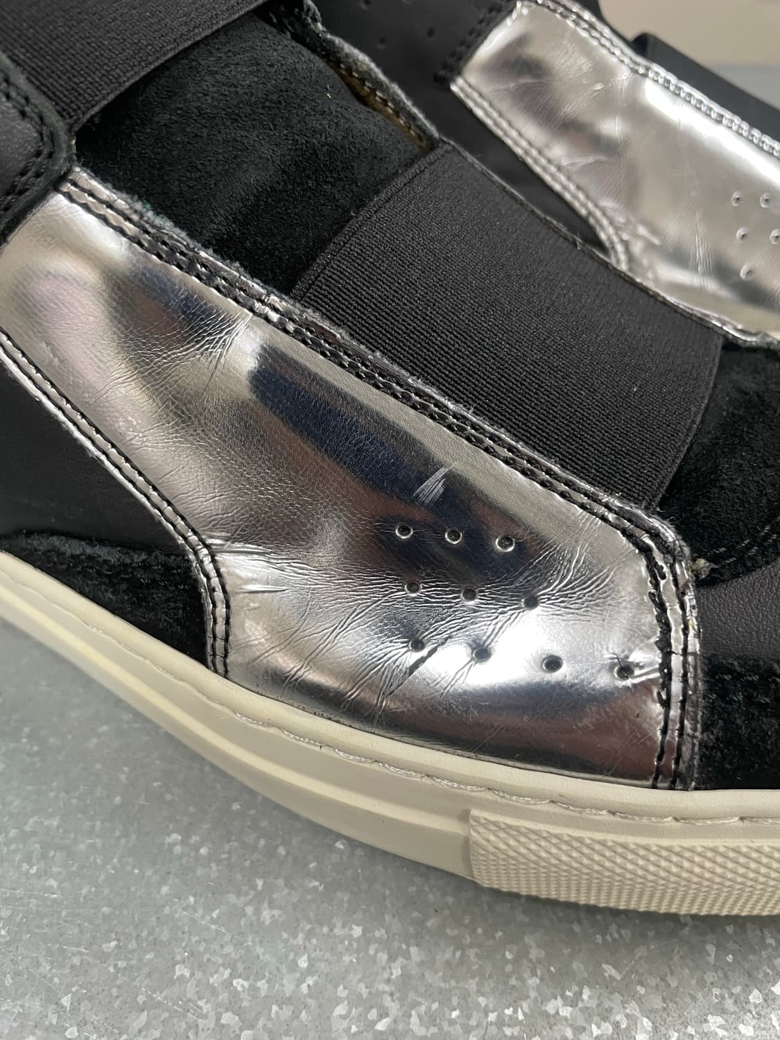 메종 마르지엘라 MM6 레더 스니커즈 39 상품이미지9