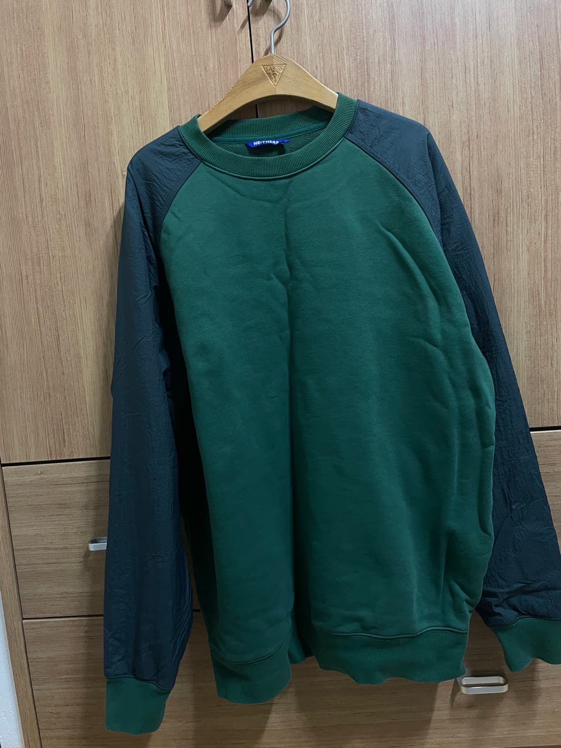 네이더스 하이브리드 나그랑 맨투맨 상품이미지1