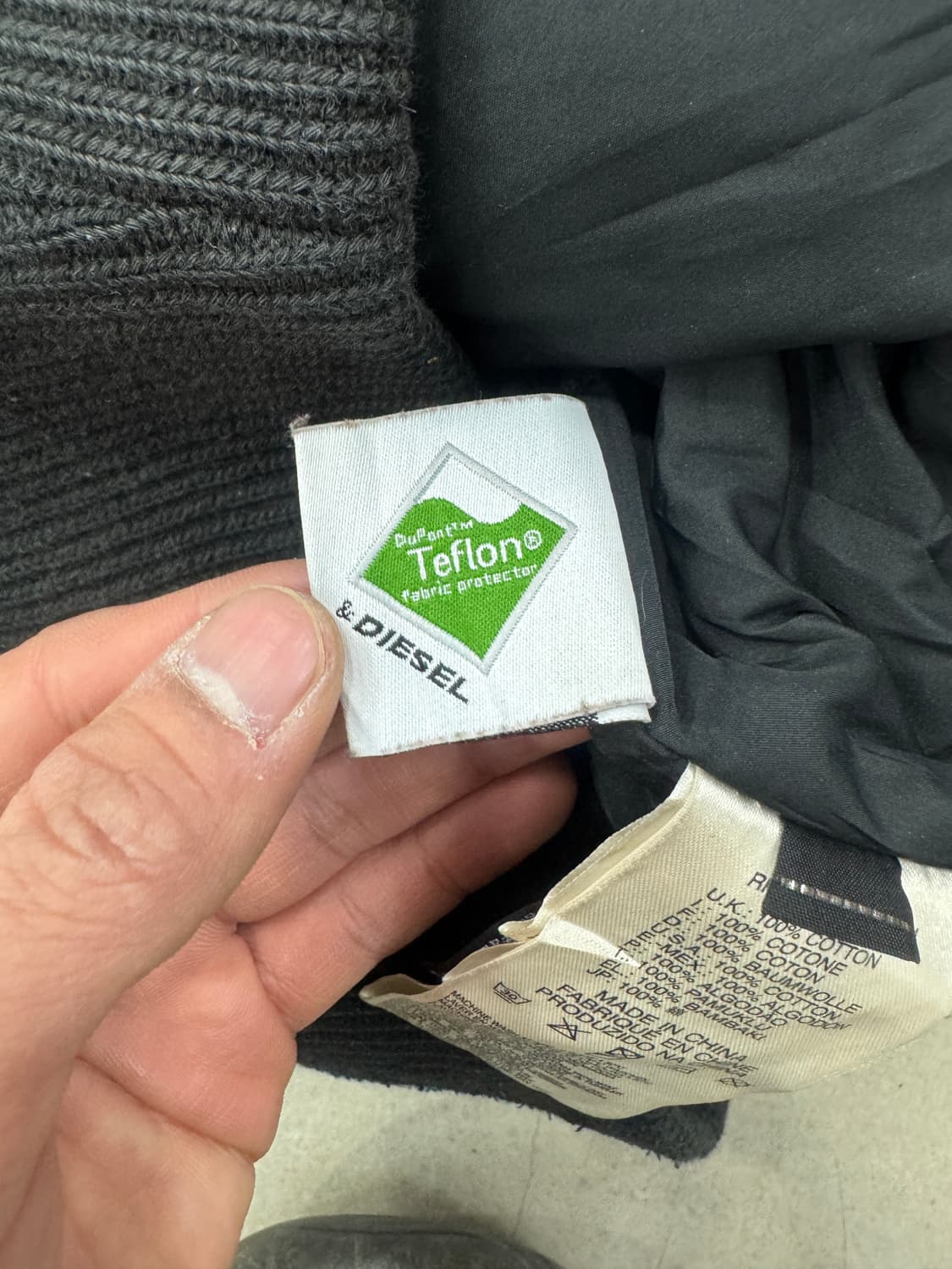 디젤 Ma-1 크롭 패딩 자켓  상품이미지7